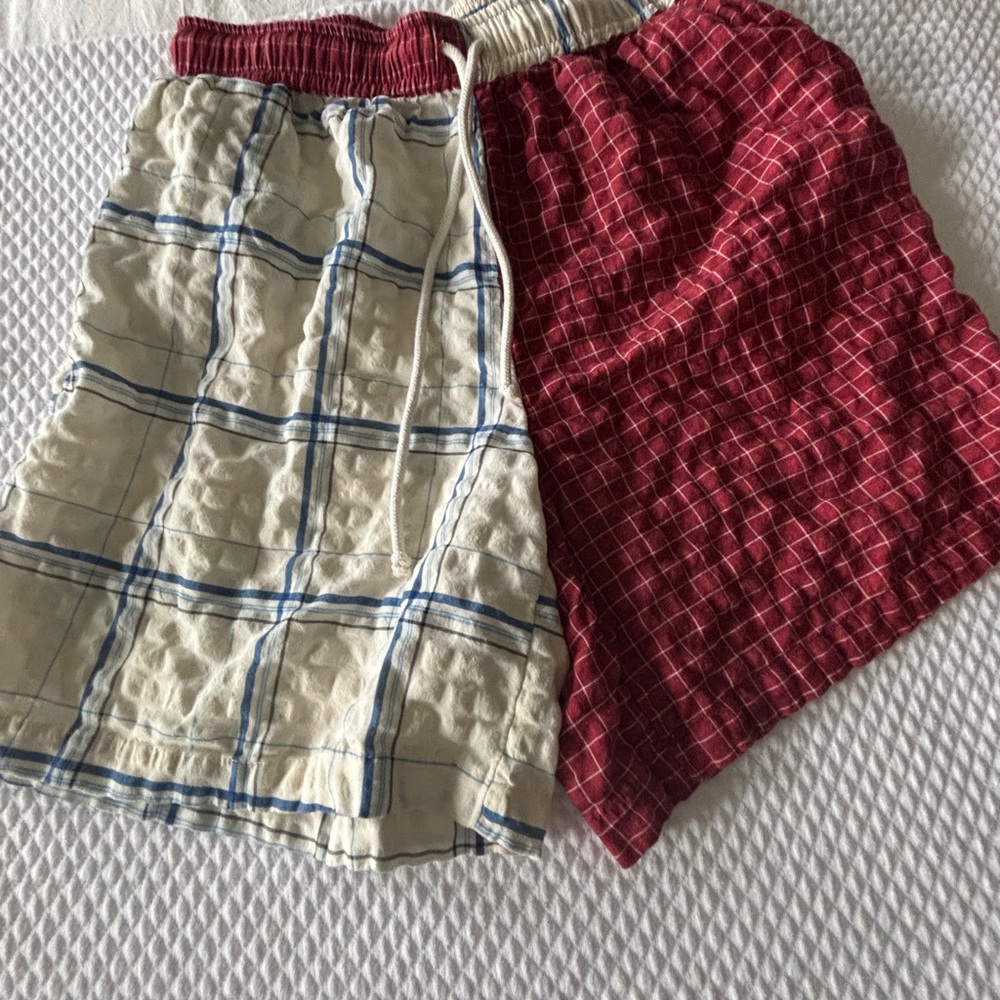 ANTHROPOLOGIE COLORBLOCK BOXERS XXS